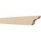 Ekena Millwork 2in. W x 4in. H x 28in. L Carmel Woodgrain TimberThane Rafter Tail, Primed Tan RFTUR02X04X28CARRCPR - alternate 1
